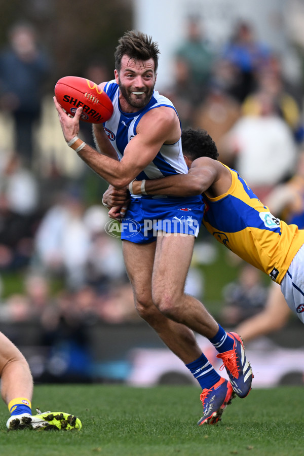AFL 2024 Round 22 - North Melbourne v West Coast - A-52643853