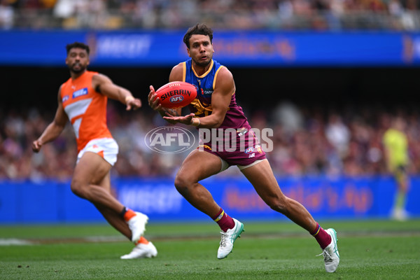 AFL 2024 Round 22 - Brisbane v GWS - A-52643906