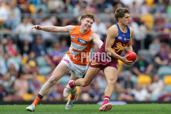 AFL 2024 Round 22 - Brisbane v GWS - A-52643910