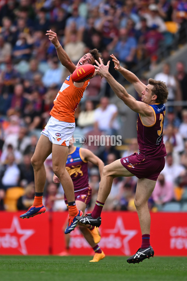 AFL 2024 Round 22 - Brisbane v GWS - A-52644285