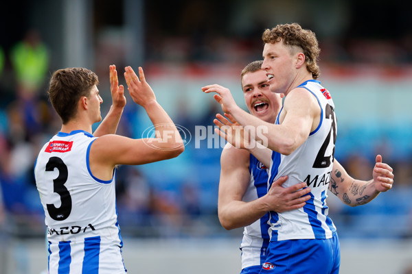AFL 2024 Round 22 - North Melbourne v West Coast - A-52646360