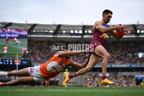 AFL 2024 Round 22 - Brisbane v GWS - A-52646383