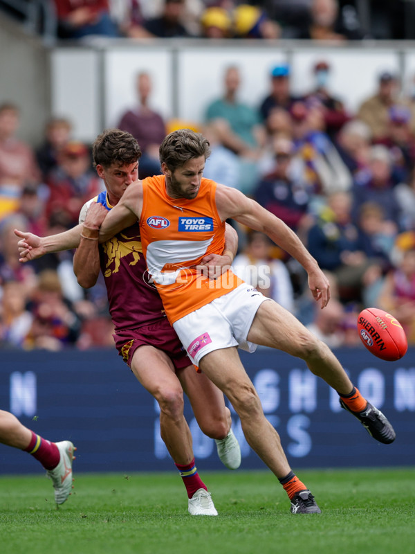 AFL 2024 Round 22 - Brisbane v GWS - A-52646388