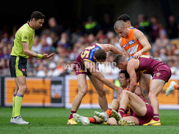 AFL 2024 Round 22 - Brisbane v GWS - A-52646404