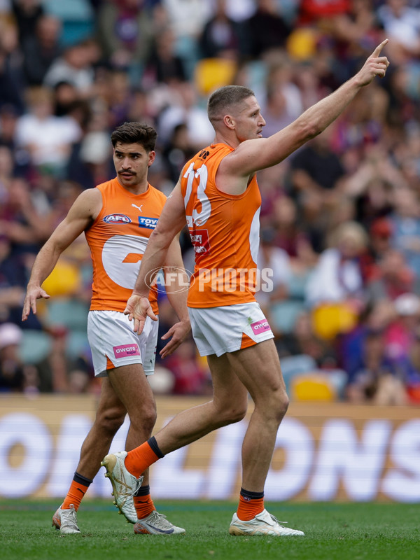 AFL 2024 Round 22 - Brisbane v GWS - A-52647014