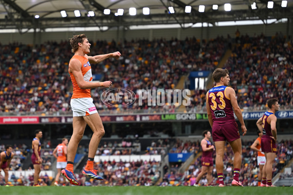 AFL 2024 Round 22 - Brisbane v GWS - A-52649886