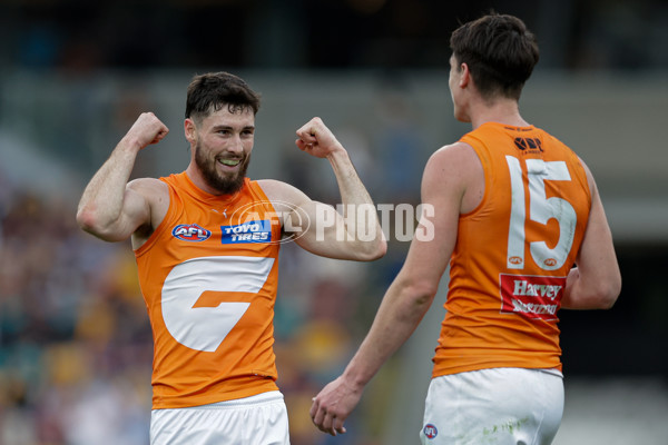 AFL 2024 Round 22 - Brisbane v GWS - A-52651140