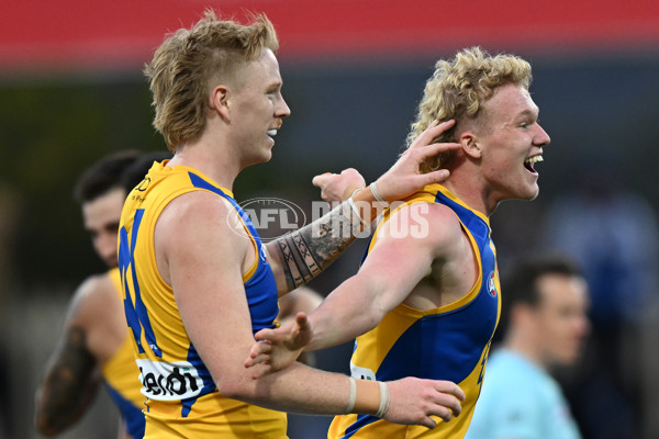 AFL 2024 Round 22 - North Melbourne v West Coast - A-52651171