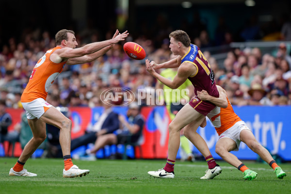 AFL 2024 Round 22 - Brisbane v GWS - A-52651188