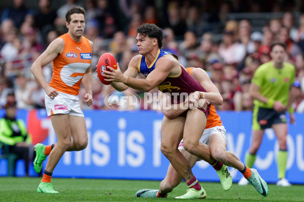 AFL 2024 Round 22 - Brisbane v GWS - A-52651194