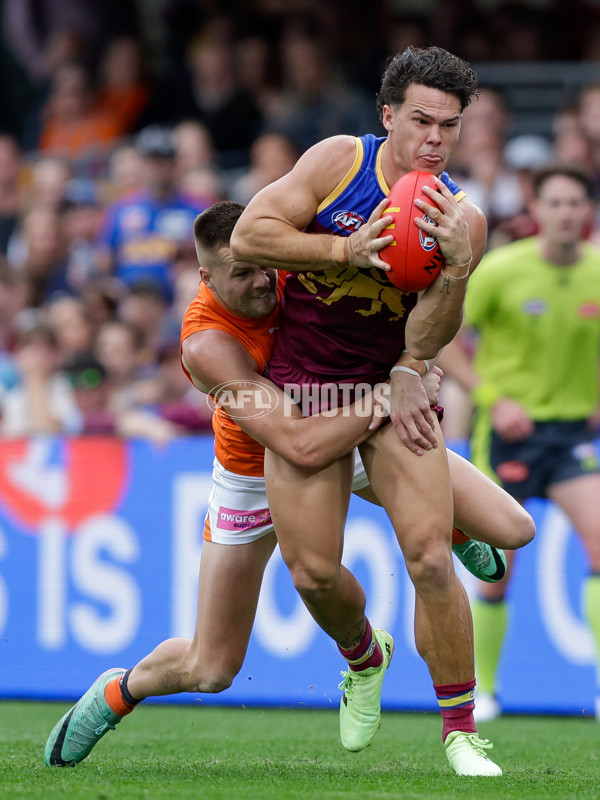 AFL 2024 Round 22 - Brisbane v GWS - A-52651195