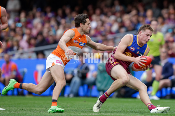 AFL 2024 Round 22 - Brisbane v GWS - A-52651197