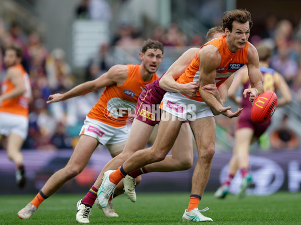 AFL 2024 Round 22 - Brisbane v GWS - A-52652821