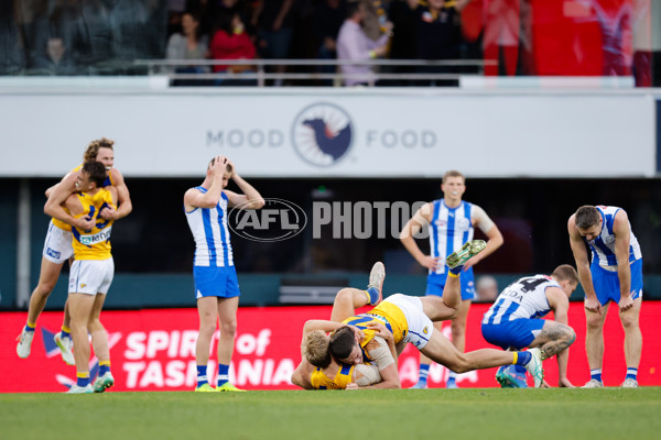 AFL 2024 Round 22 - North Melbourne v West Coast - A-52652862