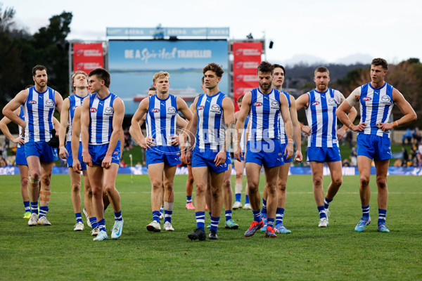 AFL 2024 Round 22 - North Melbourne v West Coast - A-52653073
