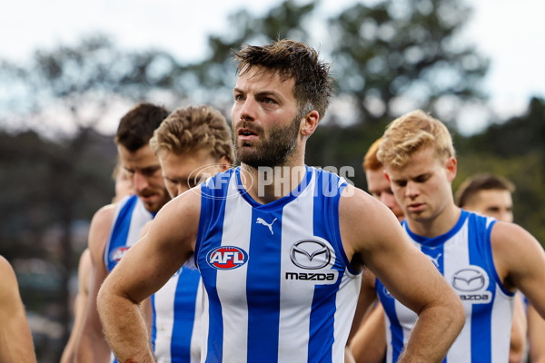 AFL 2024 Round 22 - North Melbourne v West Coast - A-52655320