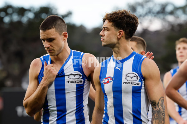 AFL 2024 Round 22 - North Melbourne v West Coast - A-52655333