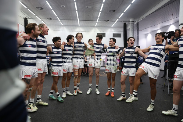 AFL 2024 Round 22 - Fremantle v Geelong - A-52665074