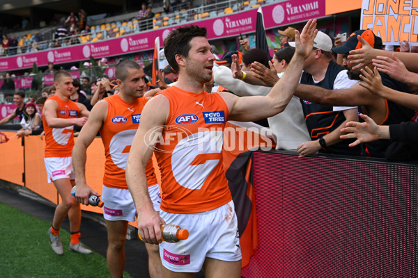 AFL 2024 Round 22 - Brisbane v GWS - A-52688232