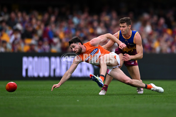 AFL 2024 Round 22 - Brisbane v GWS - A-52688240