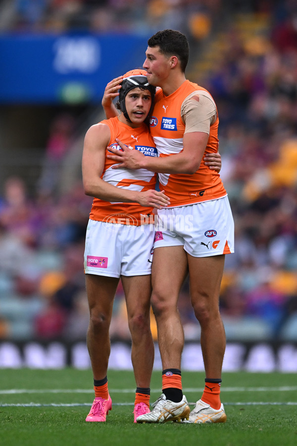 AFL 2024 Round 22 - Brisbane v GWS - A-52688242