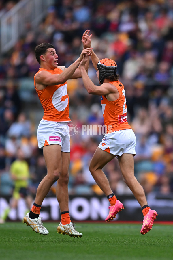 AFL 2024 Round 22 - Brisbane v GWS - A-52688243