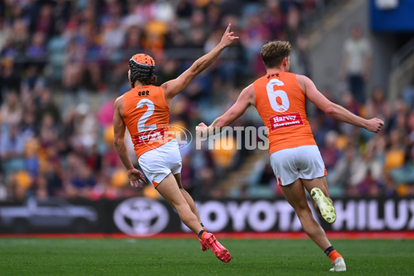 AFL 2024 Round 22 - Brisbane v GWS - A-52688245