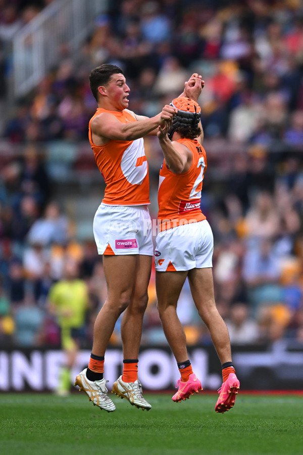 AFL 2024 Round 22 - Brisbane v GWS - A-52688247