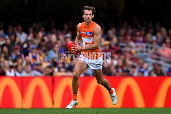 AFL 2024 Round 22 - Brisbane v GWS - A-52688248