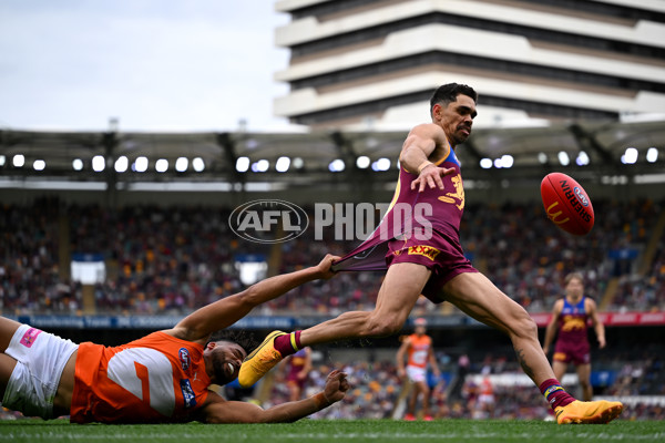 AFL 2024 Round 22 - Brisbane v GWS - A-52688258