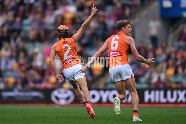 AFL 2024 Round 22 - Brisbane v GWS - A-52689062