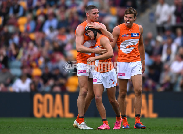 AFL 2024 Round 22 - Brisbane v GWS - A-52689067