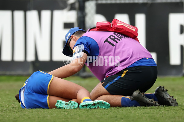 AFLW 2024 Practice Match - West Coast v St Kilda - A-53040345