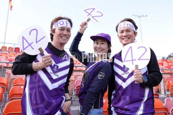 AFL 2024 Round 23 - GWS v Fremantle - A-53058705