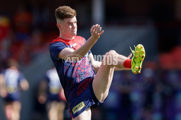 AFL 2024 Round 23 - Gold Coast v Melbourne - A-53061663