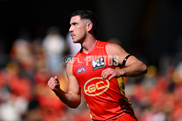 AFL 2024 Round 23 - Gold Coast v Melbourne - A-53063925