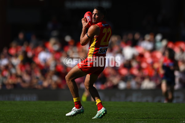 AFL 2024 Round 23 - Gold Coast v Melbourne - A-53066442