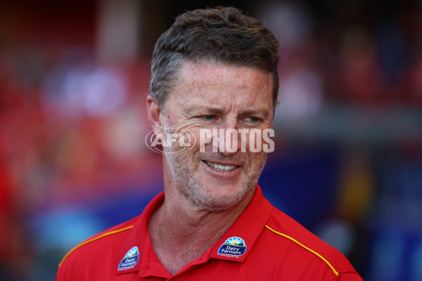 AFL 2024 Round 23 - Gold Coast v Melbourne - A-53067428