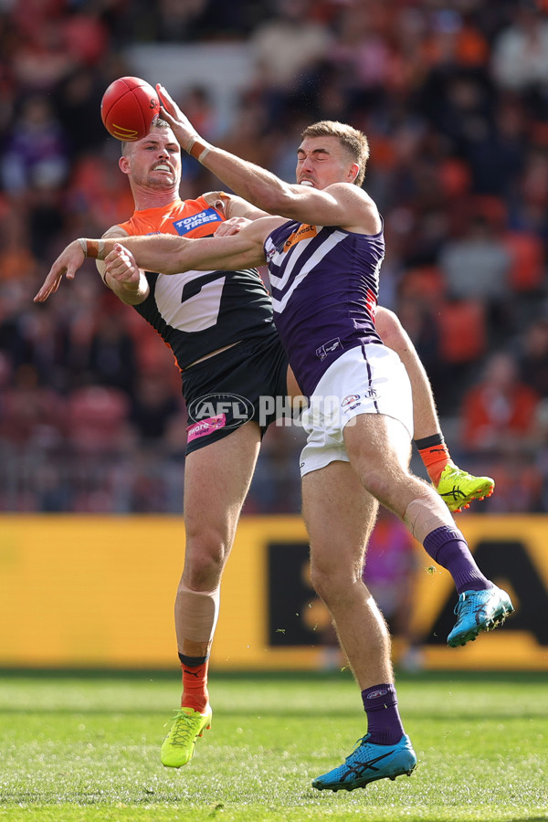AFL 2024 Round 23 - GWS v Fremantle - A-53070145