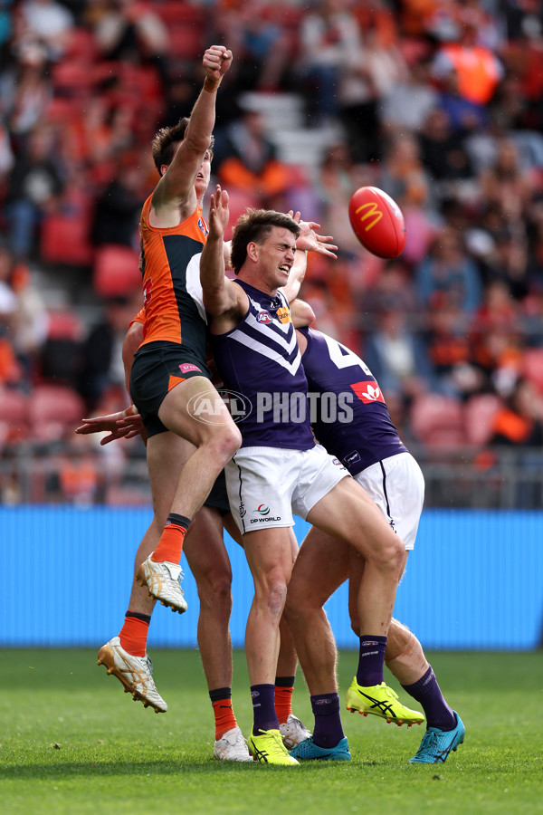AFL 2024 Round 23 - GWS v Fremantle - A-53072496