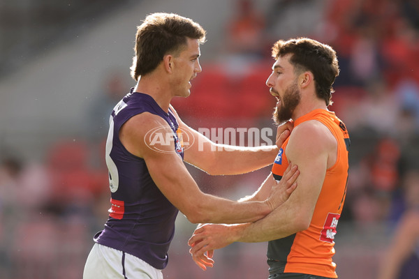 AFL 2024 Round 23 - GWS v Fremantle - A-53072547