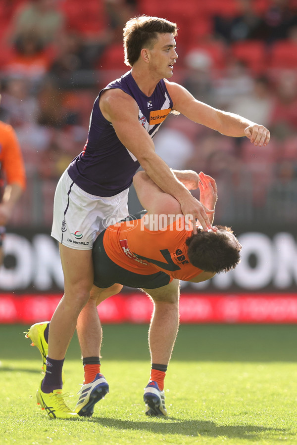 AFL 2024 Round 23 - GWS v Fremantle - A-53072560