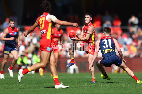 AFL 2024 Round 23 - Gold Coast v Melbourne - A-53072688