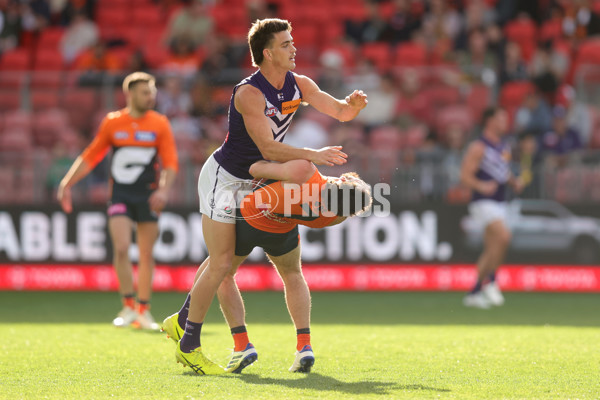 AFL 2024 Round 23 - GWS v Fremantle - A-53072739