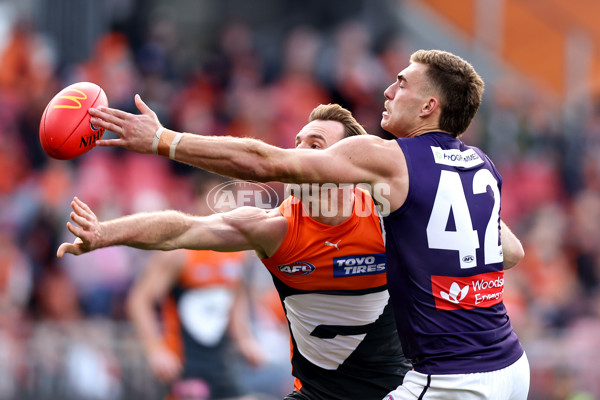 AFL 2024 Round 23 - GWS v Fremantle - A-53075791