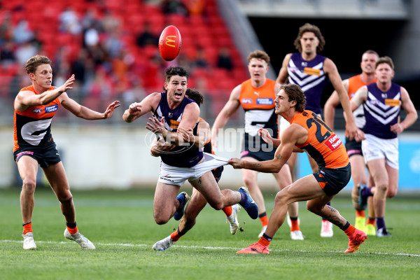 AFL 2024 Round 23 - GWS v Fremantle - A-53078661