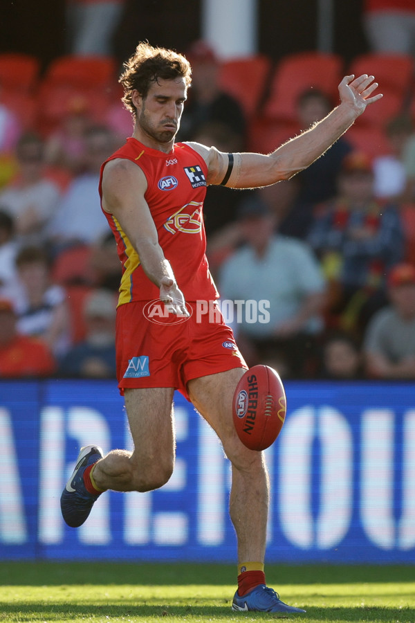 AFL 2024 Round 23 - Gold Coast v Melbourne - A-53078703