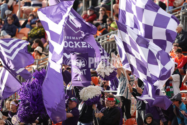 AFL 2024 Round 23 - GWS v Fremantle - A-53081165