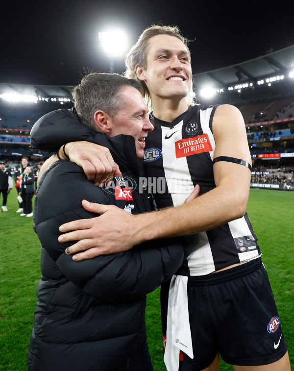 AFL 2024 Round 23 - Collingwood v Brisbane - A-53091230