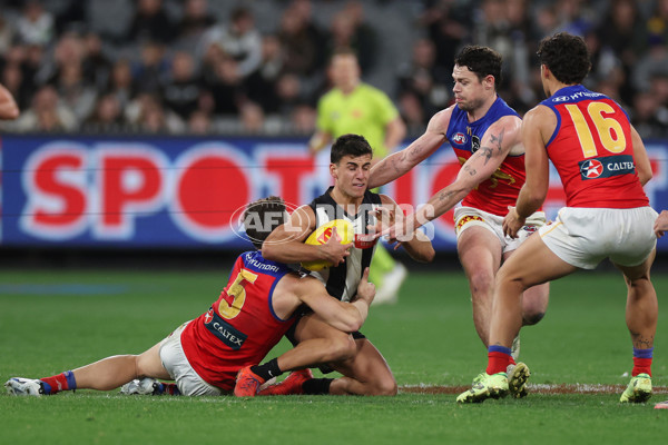 AFL 2024 Round 23 - Collingwood v Brisbane - A-53098418